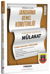 Paragon Jandarma Genel Komutanlığı Mülakat Kitabı Soru Cevap Paragon Yayıncılık
