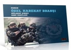 Savaş POMEM Özel Harekat Branşı Mülakat Sınavı Soru Kartları Savaş Yayınları