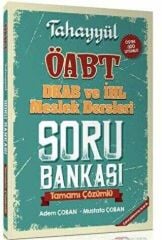 SÜPER FİYAT Tahayyül ÖABT Din Kültürü ve Ahlak Bilgisi Öğretmenliği Soru Bankası Çözümlü - Mustafa Çoban, Adem Çoban Tahayyül Yayınları