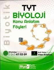 Biyotik YKS TYT Biyoloji Konu Anlatım Föyleri Biyotik Yayınları