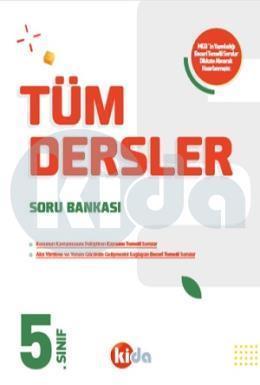 Kida 5. Sınıf Tüm Dersler Soru Bankası Kida Yayınları