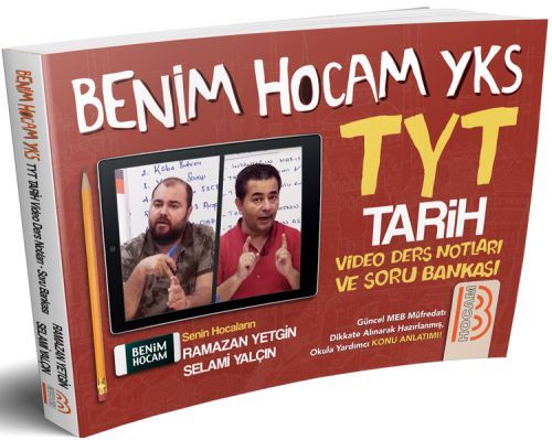 SÜPER FİYAT Benim Hocam YKS TYT Tarih Video Ders Notları Benim Hocam Yayınları