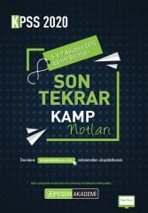 Pegem 2020 KPSS Eğitim Bilimleri Son Tekrar Kamp Notları Pegem Akademi Yayınları