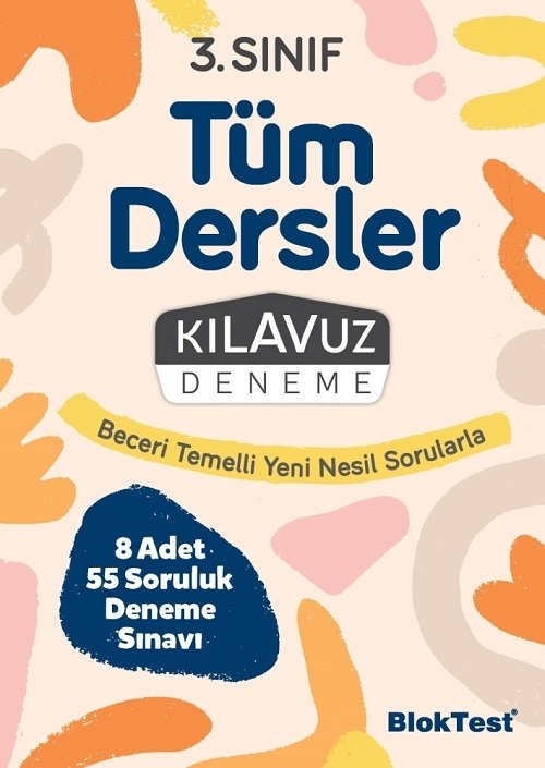 Blok Test 3. Sınıf Tüm Dersler Kılavuz Deneme Blok Test Yayınları