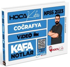 SÜPER FİYAT Hoca Kafası 2023 KPSS Coğrafya Video Kafa Notlar - Koray Karameşe Hoca Kafası Yayınları