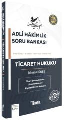 Temsil 2024 Adli Hakimlik Ticaret Hukuku İMTİYAZ Soru Bankası Çözümlü 5. Baskı - Erhan Güneş Temsil Yayınları