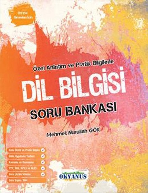 Okyanus YKS TYT AYT Dil Bilgisi Soru Bankası - Mehmet Nurullah Gök Okyanus Yayınları