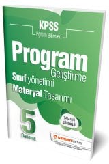 SÜPER FİYAT Uzman Kariyer KPSS Eğitim Bilimleri Program Geliştirme-Sınıf Yönetimi-Materyal Tasarımı 5 Deneme Çözümlü Uzman Kariyer Yayınları