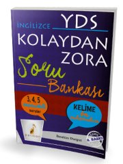 Pelikan YDS İngilizce Kolaydan Zora Soru Bankası 2. Baskı Pelikan Yayınları