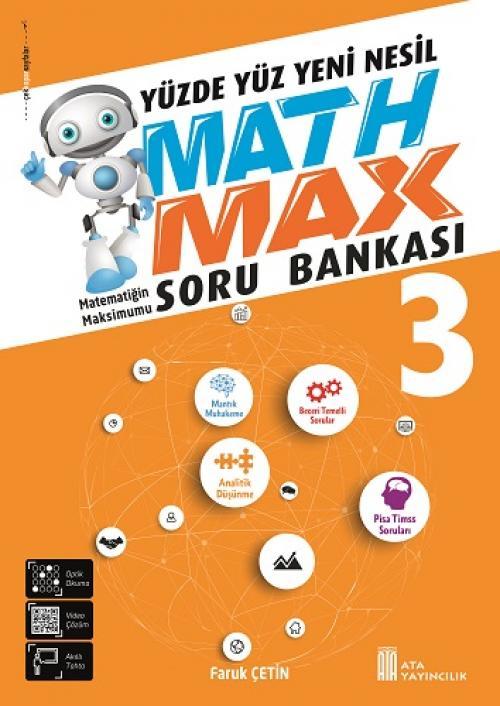 Ata Yayıncılık 3. Sınıf Matematik Math Max Soru Bankası Ata Yayıncılık