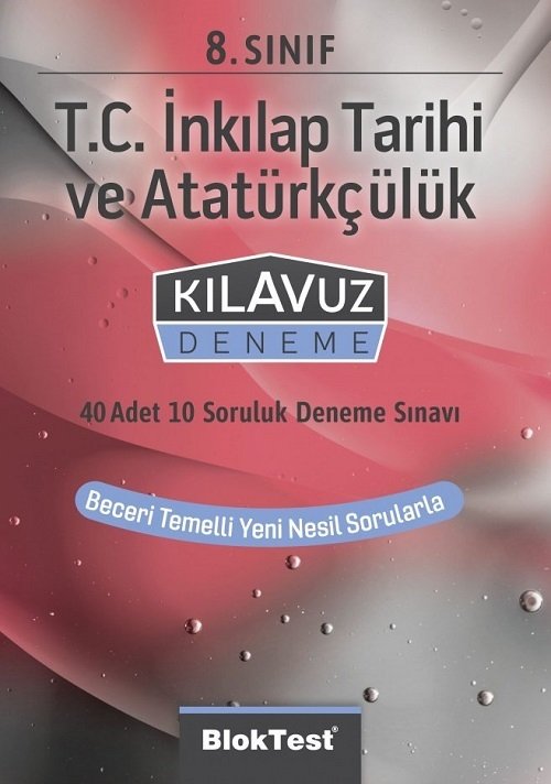 Blok Test 8. Sınıf TC İnkılap Tarihi ve Atatürkçülük Kılavuz Deneme Blok Test Yayınları