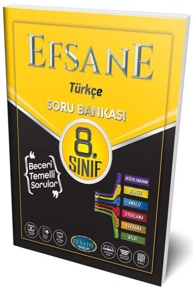Efsane 8. Sınıf Türkçe Soru Bankası Efsane Yayınları