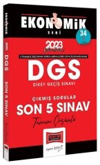 Yargı 2023 DGS Çıkmış Sorular Son 5 Sınav Çözümlü Ekonomik Seri Yargı Yayınları