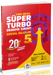 Model 5. Sınıf Sosyal Bilgiler Süper Turbo 15 Deneme Model Eğitim Yayınları