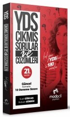 Modadil YDS Çıkmış Sorular ve Çözümleri Kitap Şeklinde Modadil Yayınları