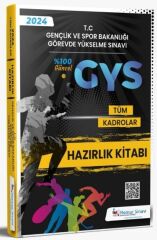 Memur Sınav 2024 GYS Gençlik ve Spor Bakanlığı Tüm Kadrolar Konu Anlatımlı Hazırlık Kitabı Görevde Yükselme Memur Sınav
