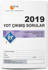 KR Akademi 2019 YDT Tıpkı Basım Çıkmış Sorular KR Akademi Yayınları