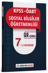 Dijital Hoca ÖABT Sosyal Bilgiler Öğretmenliği Lokomotif 7 Deneme QR Çözümlü Dijital Hoca Akademi