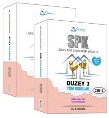Finansed SPK Düzey-3 Tüm Konular Konu Anlatımlı 2 Cilt Set Finansed Yayınları