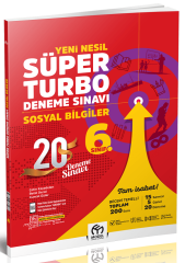 Model 6. Sınıf Sosyal Bilgiler Süper Turbo 20 Deneme Model Eğitim Yayınları