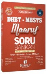 Mihrap DHBT MBSTS Maaruf Soru Bankası Çözümlü Mihrap Yayınları
