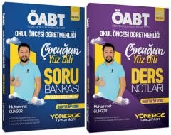 Yönerge ÖABT Okul Öncesi Ders Notları + Soru 2 li Set - Muhammet Güngör Yönerge Yayınları