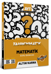 Altın Karma YKS AYT Matematik Tahminmatik Soru Bankası Altın Karma Yayınları
