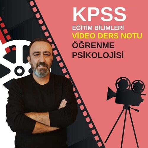 İşeri Yayınları KPSS Eğitim Bilimleri Öğrenme Psikolojisi Video Ders Notu - Harun Kat İşeri Yayınları