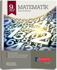 Pandül 9. Sınıf Matematik Konu Anlatımlı Defter Pandül Yayınları