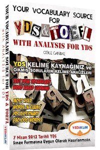 Yediiklim YDS TOEFL Your Vocabulary Source Yediiklim Yayınları