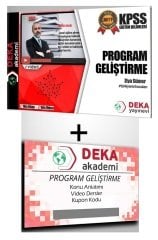 Deka Akademi 2019 KPSS Program Geliştirme Etkin Videolu Ders Notları Deka Akademi Yayınları