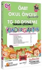 Yargı 2022 ÖABT Okul Öncesi Öğretmenliği Kindergarten 10 Deneme Çözümlü Yargı Yayınları
