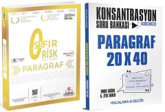 SÜPER FİYAT Üç Dört Beş + Hocalara Geldik 2024 YKS TYT AYT KPSS Paragraf Sıfır Risk Soru Bankası 2 li Set Üç Dört Beş + Hocalara Geldik Yayınları