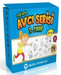 Mutlu 3. Sınıf Tüm Dersler Avcı Serisi 10 Kitap Set Mutlu Yayınları