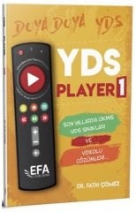 Benim Hocam YDS Player-1 Son Yıllarda Çıkmış Sorular ve Videolu Çözümleri EFA Serisi Benim Hocam Yayınları