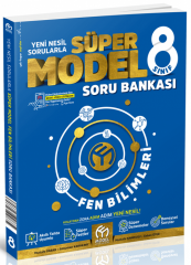 Model 8. Sınıf Fen Bilimleri Süper Model Soru Bankası Model Eğitim Yayınları