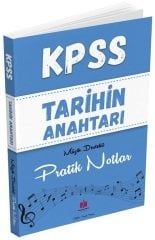 Anahtar Kitap KPSS Tarihin Anahtarı Müzik Destekli Pratik Notlar - Umut Kaya Anahtar Kitap