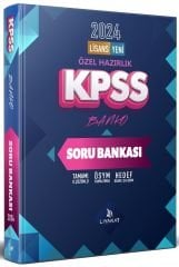 Liyakat 2024 KPSS Genel Yetenek Genel Kültür Banko Soru Bankası Dijital Çözümlü Liyakat Yayınları