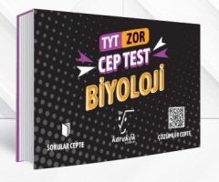 Karekök YKS TYT Biyoloji Zor Cep Test Karekök Yayınları