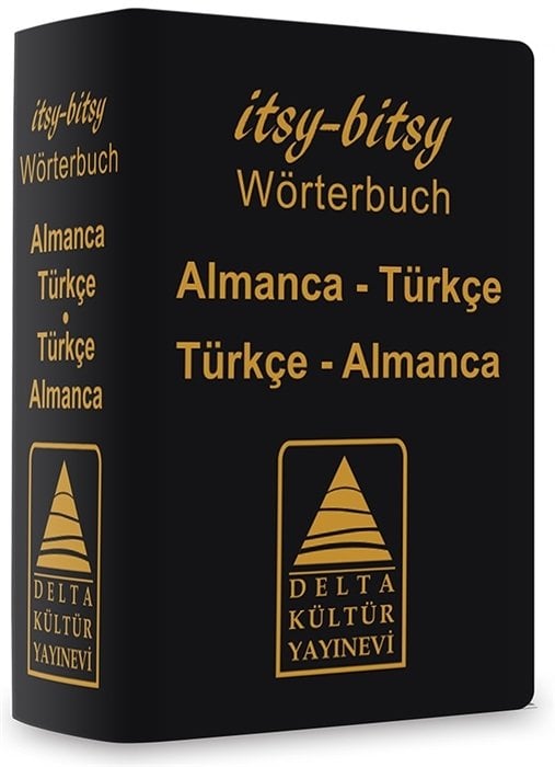 Delta Kültür Itsy Bitsy Almanca-Türkçe  Türkçe-Almanca Mini Sözlük Delta Kültür Yayınları