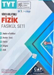 Çap Yayınları YKS TYT Fizik Seti Video Çözümlü Çap Yayınları