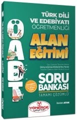 Yönerge ÖABT Türk Dili ve Edebiyatı Alan Eğitimi Soru Bankası Çözümlü - İshak Atak Yönerge Yayınları