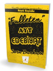 Pelikan YKS AYT Edebiyat Fulleten Soru Bankası - Rüştü Bayındır Pelikan Yayınları