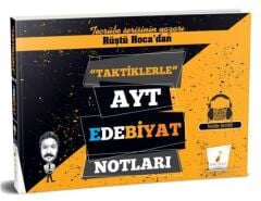 Pelikan YKS AYT Taktiklerle Edebiyat Notları - Rüştü Bayındır Pelikan Yayınları