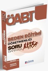 Lider ÖABT Beden Eğitimi Öğretmenliği Soru Bankası Çözümlü Lider Yayınları