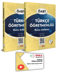 Deka Akademi 2021 ÖABT Türkçe Öğretmenliği Konu Anlatımlı Modüler Set Video Destekli Deka Akademi Yayınları