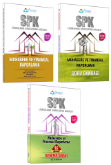 Finansed SPK Muhasebe ve Finansal Raporlama Konu + Soru + Deneme 3 lü Set Finansed Yayınları
