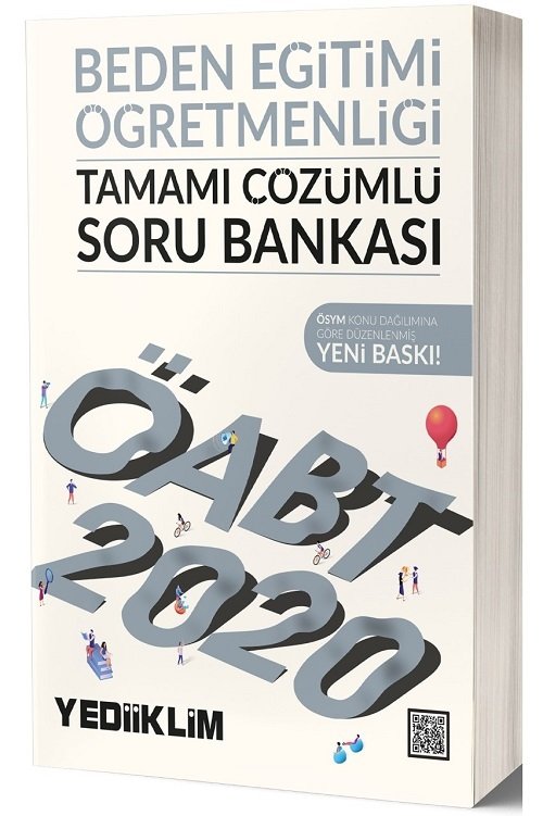 Yediiklim 2020 ÖABT Beden Eğitimi Öğretmenliği Soru Bankası Çözümlü Yediiklim Yayınları