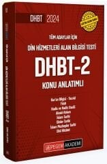 Pegem 2024 DHBT-2 Tüm Adaylar Konu Anlatımlı Pegem Akademi Yayınları