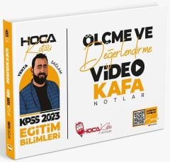 Hoca Kafası 2023 KPSS Eğitim Bilimleri Ölçme ve Değerlendirme Video Kafa Notlar - Yekta Sağlam Hoca Kafası Yayınları